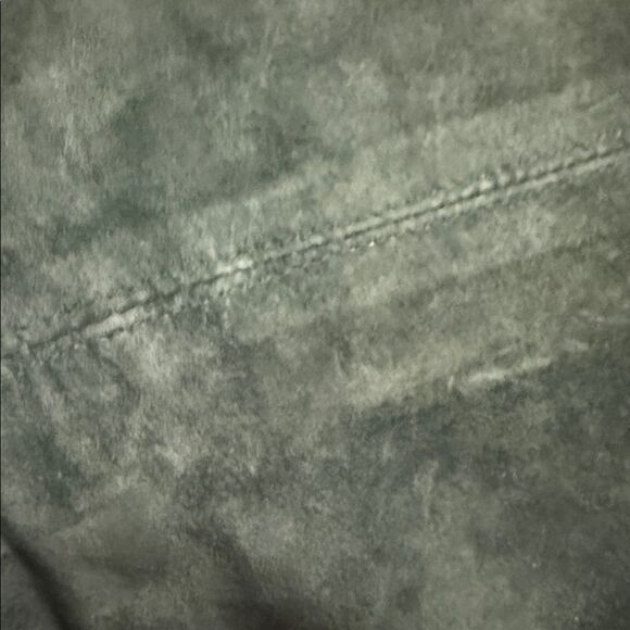 EUC Vintage Evan Davies Teal Suede High-Waisted Pencil Skirt - Picture 10 of 11